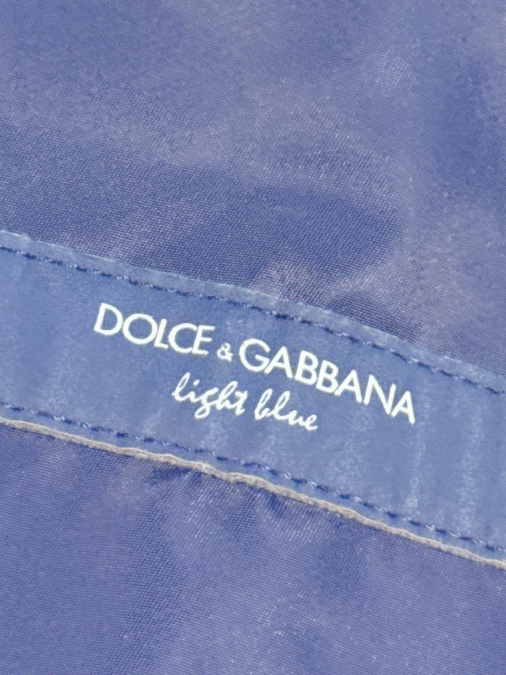 Dolce & Gabbana Navy Blue Nylon Duffle Bag